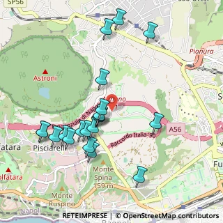 Mappa Agnano, 80125 Napoli NA, Italia (1.0805)
