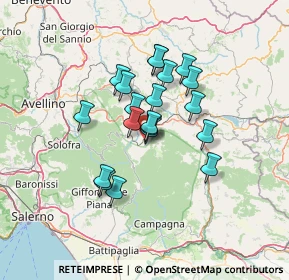 Mappa Strada Provinciale ex, 83043 Montella AV, Italia (10.9815)