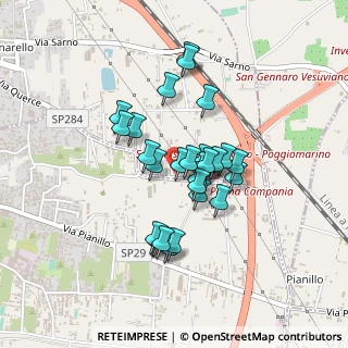 Mappa Via Lavinaio II Tratto, 80047 San Giuseppe Vesuviano NA, Italia (0.36897)