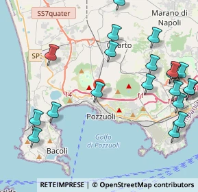 Mappa Area di Servizio Antica Campana Sud, 80078 Pozzuoli NA, Italia (5.6915)