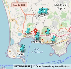 Mappa Area di Servizio Antica Campana Sud, 80078 Pozzuoli NA, Italia (3.51455)