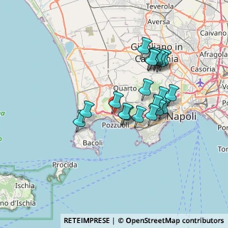 Mappa Area di Servizio Antica Campana Sud, 80078 Pozzuoli NA, Italia (6.712)