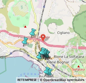 Mappa Area di Servizio Antica Campana Sud, 80078 Pozzuoli NA, Italia (0.9925)