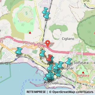 Mappa Tangenziale Di Napoli Km 2, 80078 Pozzuoli NA, Italia (1.3615)