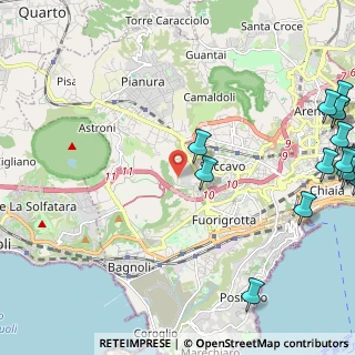 Mappa Via Vicinale dell'Infermeria, 80125 Napoli NA, Italia (3.69067)