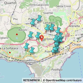 Mappa Via Vicinale dell'Infermeria, 80125 Napoli NA, Italia (1.703)