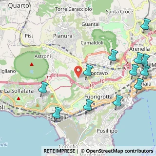 Mappa Via Vicinale dell'Infermeria, 80125 Napoli NA, Italia (2.97583)
