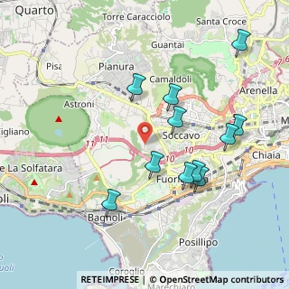 Mappa Via Vicinale dell'Infermeria, 80125 Napoli NA, Italia (2.1)
