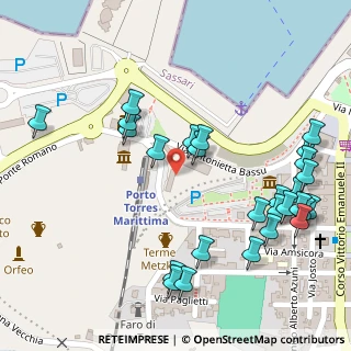 Mappa Via Antonietta Bassu, 07046 Porto Torres SS, Italia (0.15926)