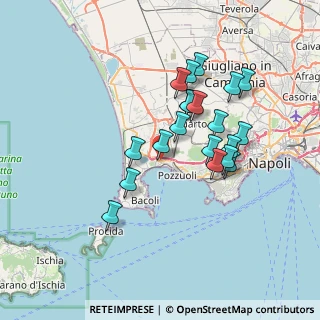 Mappa Via Generale Carlo Alberto dalla Chiesa, 80078 Pozzuoli NA, Italia (6.8095)