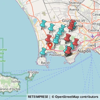 Mappa Via Generale Carlo Alberto dalla Chiesa, 80078 Pozzuoli NA, Italia (6.4785)