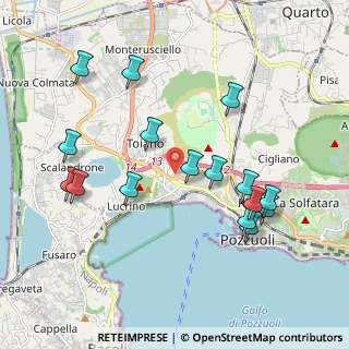 Mappa Via Generale Carlo Alberto dalla Chiesa, 80078 Pozzuoli NA, Italia (2.22125)
