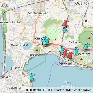 Mappa Via Generale Carlo Alberto dalla Chiesa, 80078 Pozzuoli NA, Italia (2.05091)
