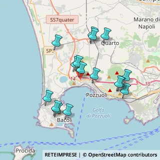 Mappa Via Generale Carlo Alberto dalla Chiesa, 80078 Pozzuoli NA, Italia (3.89188)