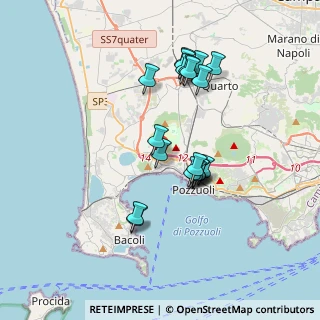 Mappa Via Generale Carlo Alberto dalla Chiesa, 80078 Pozzuoli NA, Italia (3.4275)