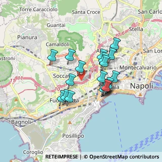 Mappa Via Ernesto Ricci, 80126 Napoli NA, Italia (1.5)