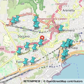 Mappa Via Ernesto Ricci, 80126 Napoli NA, Italia (1.274)