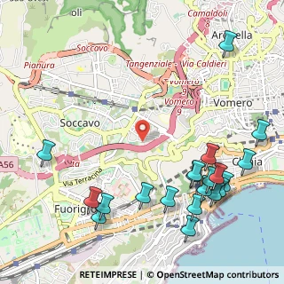 Mappa Via Ernesto Ricci, 80126 Napoli NA, Italia (1.4815)