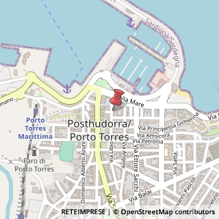 Mappa Via Libio, 21, 07046 Porto Torres, Sassari (Sardegna)