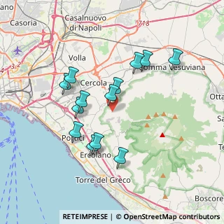 Mappa Parco Nazionale del Vesuvio, 80040 San Sebastiano al Vesuvio NA, Italia (3.57538)