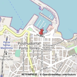 Mappa Via Roma, 29, 07046 Porto Torres, Sassari (Sardegna)