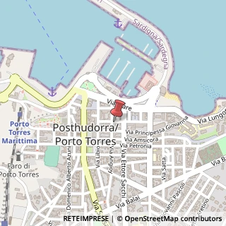 Mappa Via Galileo Galilei, 20A, 07046 Porto Torres SS, Italia, 07046 Porto Torres, Sassari (Sardegna)