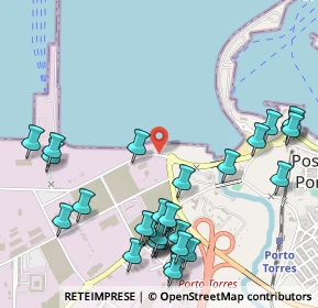 Mappa Via Amerigo Vespucci, 07046 Porto Torres SS, Italia (0.68571)