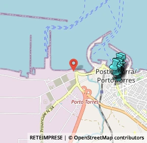 Mappa Via Amerigo Vespucci, 07046 Porto Torres SS, Italia (1.2035)
