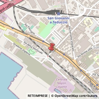 Mappa Via Vigliena, 22, 80146 Napoli, Napoli (Campania)