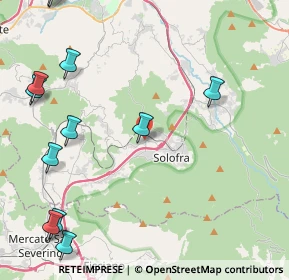 Mappa Via Cigliano, 83029 Solofra AV, Italia (6.87929)