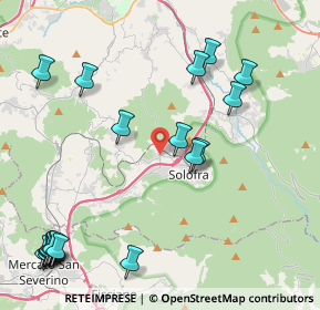 Mappa Via Umberto I, 83029 Solofra AV, Italia (6.001)