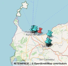 Mappa SP 81, 07046 Porto Torres SS (10.66667)