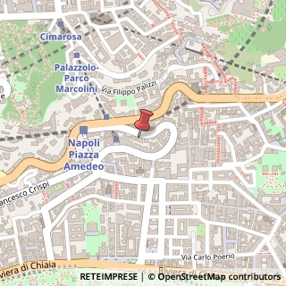 Mappa Via del Parco Margherita, 80121 Napoli NA, Italia, 80121 Napoli, Napoli (Campania)