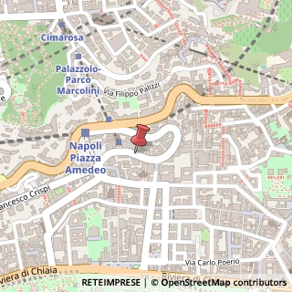 Mappa Via del Parco Margherita, 31, 80121 Napoli, Napoli (Campania)