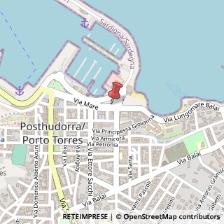 Mappa Via Pier Luigi Nervi, 15, 07046 Porto Torres, Sassari (Sardegna)