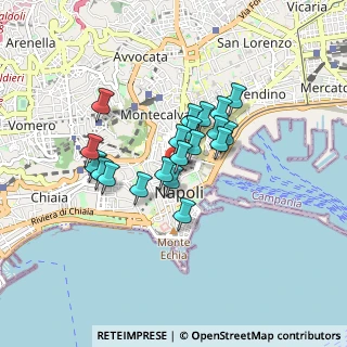 Mappa Vico Berio, 80132 Napoli NA, Italia (0.6625)