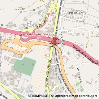 Mappa Via Alfonso Artiaco, 206, 80078 Pozzuoli, Napoli (Campania)