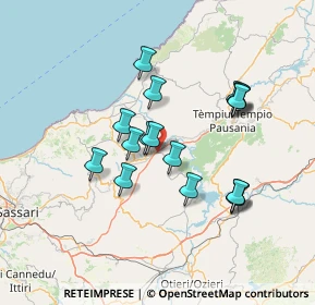 Mappa Via Suiles, 07034 Perfugas SS, Italia (13.13647)