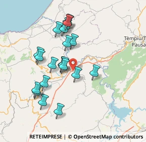 Mappa Via Suiles, 07034 Perfugas SS, Italia (7.2805)