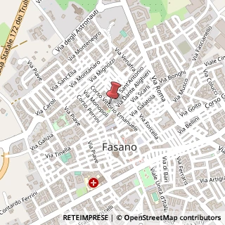 Mappa Corso Vittorio Emanuele, 68, 72015 Fasano, Brindisi (Puglia)