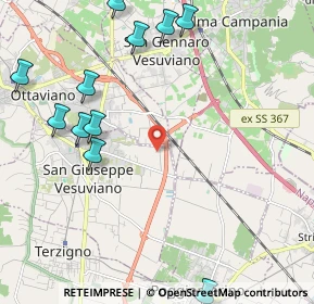 Mappa Strada Provinciale Querce, 80047 San Giuseppe Vesuviano NA, Italia (2.89545)