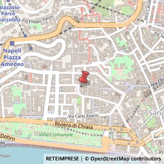 Mappa Via della Cavallerizza, 46, 80121 Napoli, Napoli (Campania)