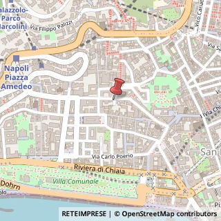 Mappa Via V. Fornari N., 4, 80121 Napoli, Napoli (Campania)