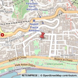 Mappa Piazzetta Ascensione, 6, 80121 Napoli, Napoli (Campania)