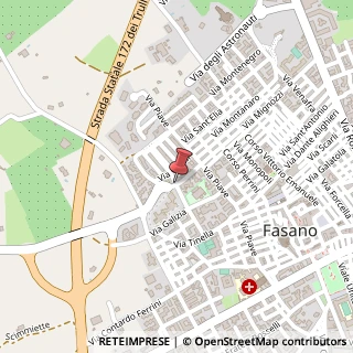 Mappa Via Cenci,  88, 72015 Fasano, Brindisi (Puglia)