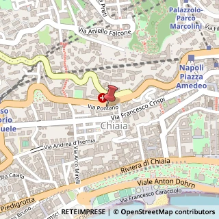 Mappa Via pontano 80/bis, 80122 Napoli, Napoli (Campania)