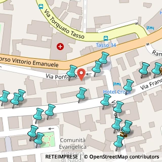 Mappa Via Francesco Crispi, 80144 Napoli NA, Italia (0.08182)