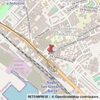 Mappa Supportico taverna del ferro 89, 80146 Napoli, Napoli (Campania)