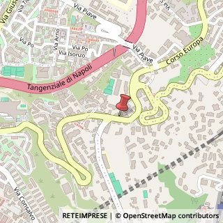 Mappa Via Alessandro Manzoni, 22, 80126 Bacoli, Napoli (Campania)