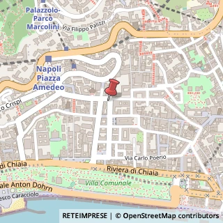 Mappa Via Giosuè Carducci, 61, 80121 Napoli, Napoli (Campania)